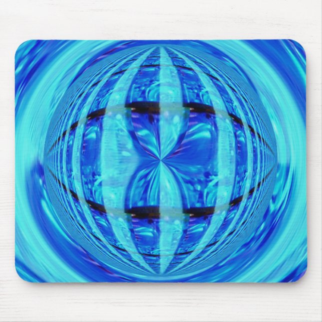 Mousepad Pasta azul orb (horizontal) (Frente)
