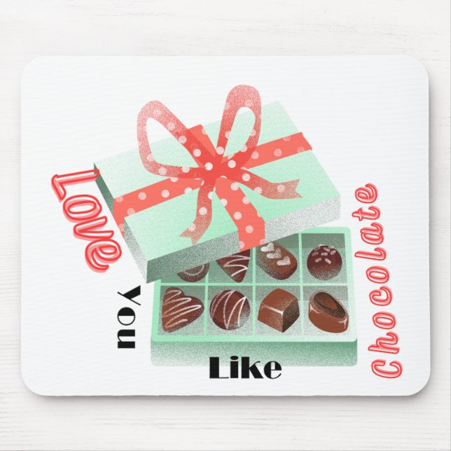 Mousepad Pasta de chocolate (Frente)