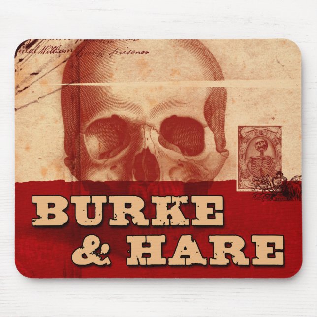 Mousepad Pasta de mouse Burke e Hare (Frente)