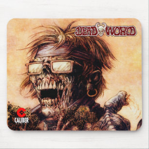 Mousepad Pasta de mouse colorida do Rei Zombie do Deadworld
