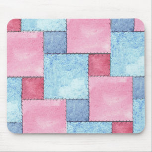 Mousepad Pasta de Mouse de Correção, Pinks, Blues