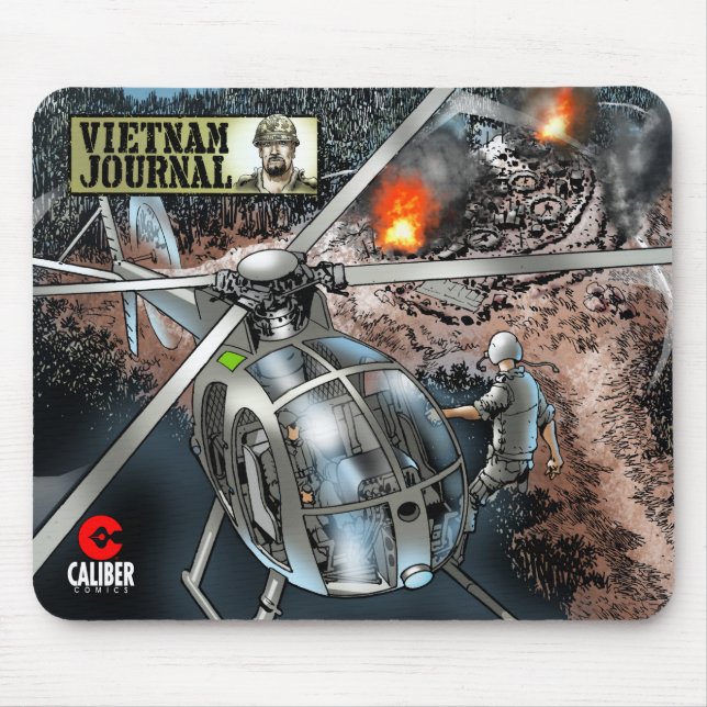 Mousepad Pasta de mouse do cabo do Diário Vietnã (Frente)