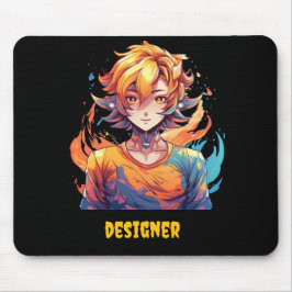 Mousepad Pasta de mouse legal Naruto personalizável