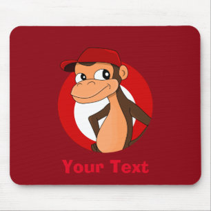 Mousepad Pasta de mouse personalizada de animação para chim