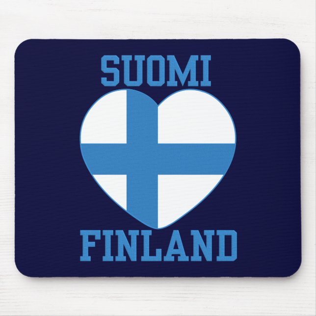 Mousepad Pasta de mouse personalizada SUOMI FINLAND (Frente)