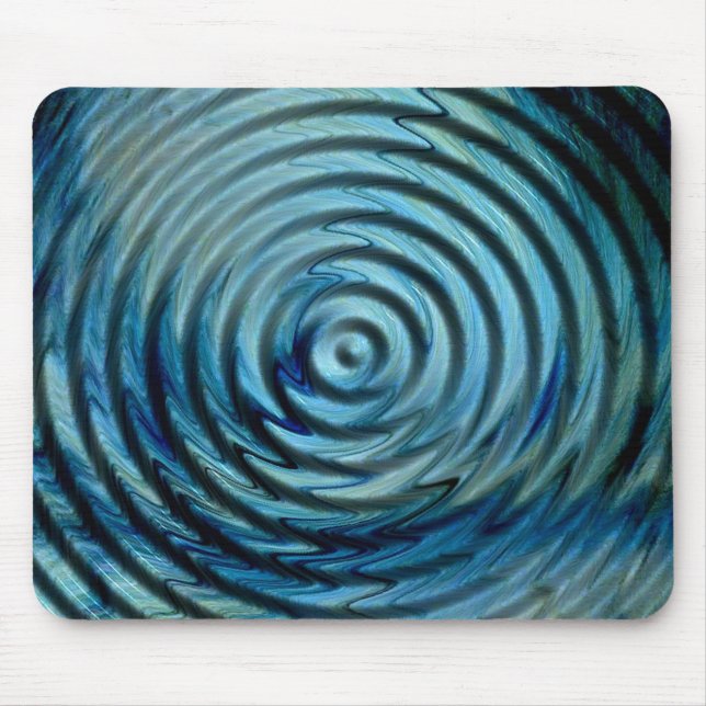 Mousepad Pasta de mouse verde azul (Frente)