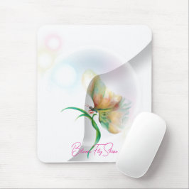 Mousepad Pasta de rato da Borboleta Dreamy Pastel