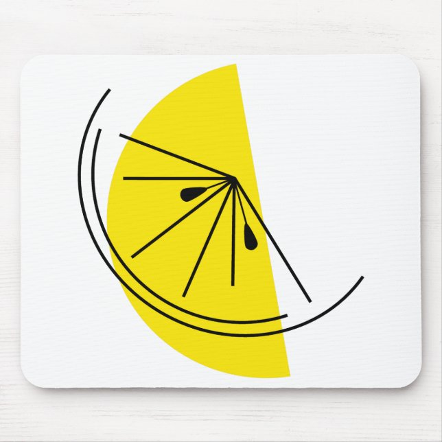 Mousepad Pasta de rato de limão de Citrus (Frente)