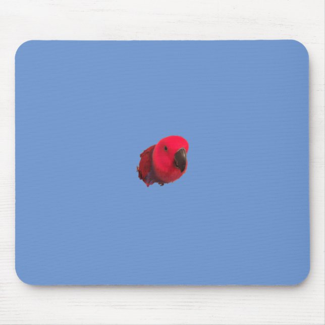 Mousepad Pasta de rato de papagaio (Frente)