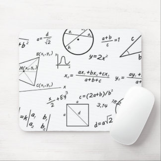 Mousepad Pasta de rato de quadro branco do cérebro