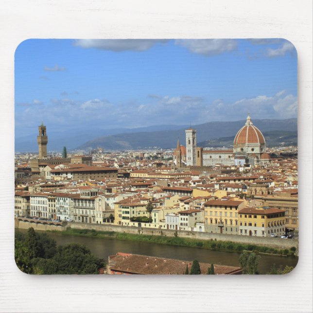 Mousepad Pasta de rato do horizonte Florence Itália (Frente)