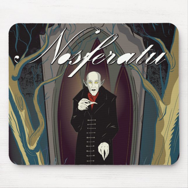 Mousepad Pasta de rato Nosferatu (Frente)