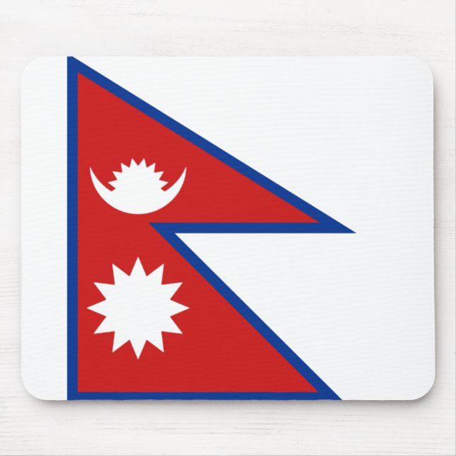 Mousepad Pasta de Sinalizador do Nepal (Frente)