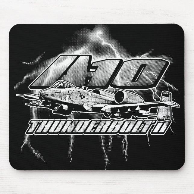 Mousepad Pasta do mouse A-10 Thunderbolt II (Frente)
