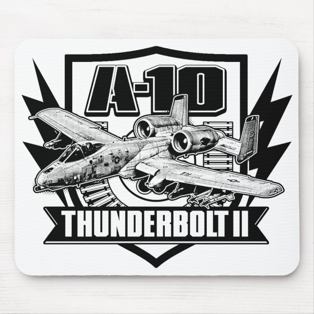 Mousepad Pasta do mouse A-10 Thunderbolt II (Frente)