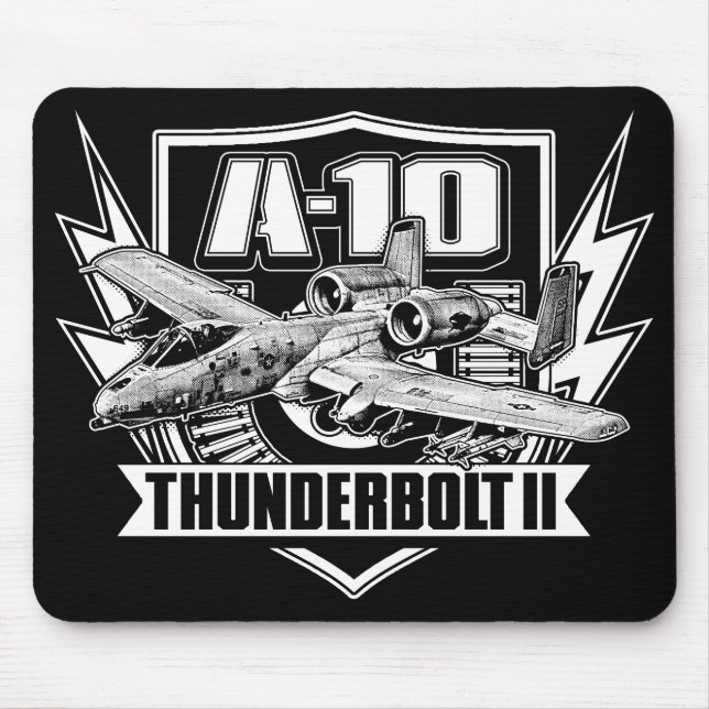 Mousepad Pasta do mouse A-10 Thunderbolt II (Frente)