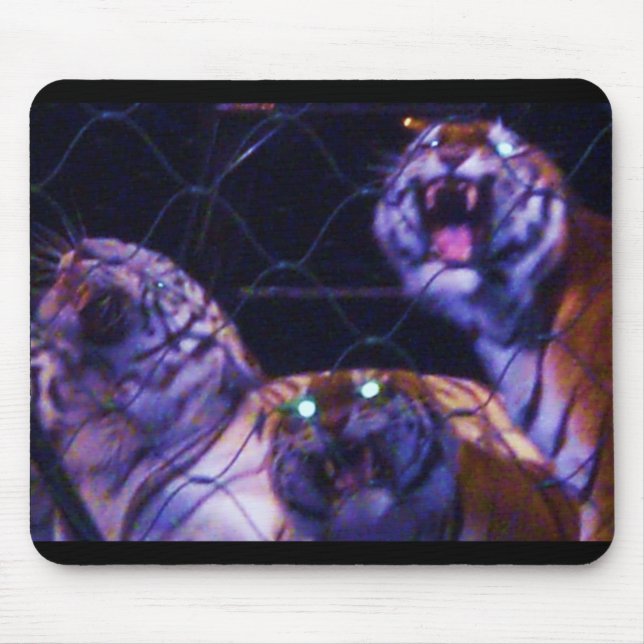 Mousepad Pasta do mouse CAGED TIGERS (Frente)