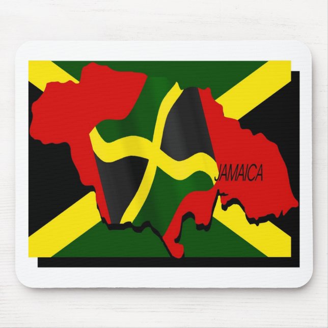 Mousepad Pasta do mouse da Jamaica (Frente)