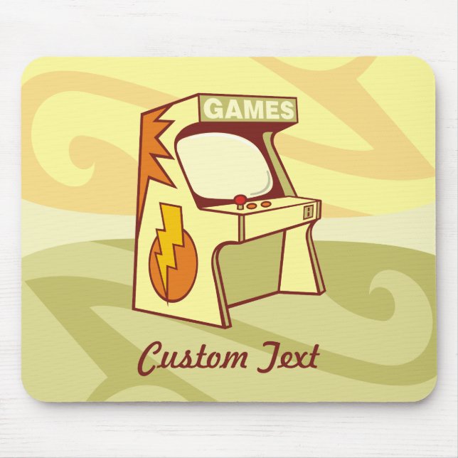 Mousepad Pasta do mouse da máquina Arcade (Frente)