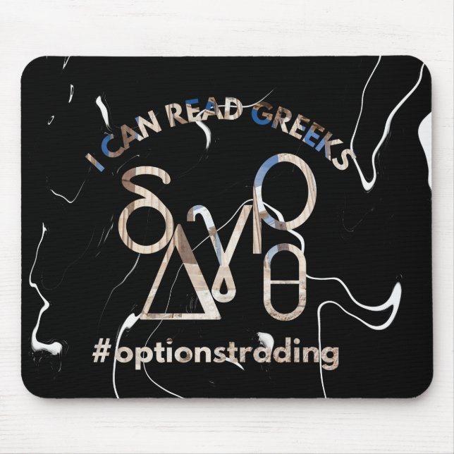 Mousepad Pasta do mouse de bandejas | Presente para negocia (Frente)