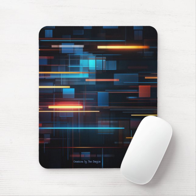 Mousepad Pasta do mouse de código binário (Com mouse)