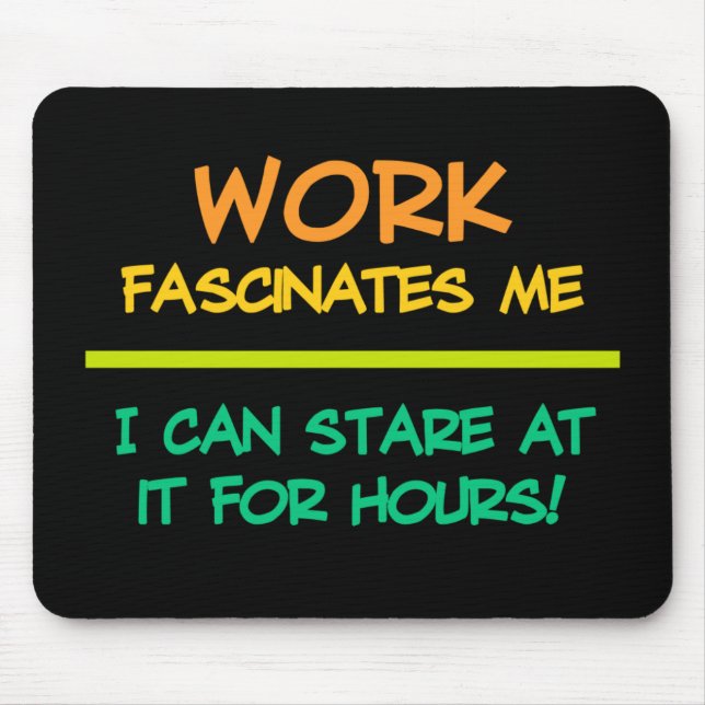 Mousepad Pasta do mouse de trabalho (Frente)