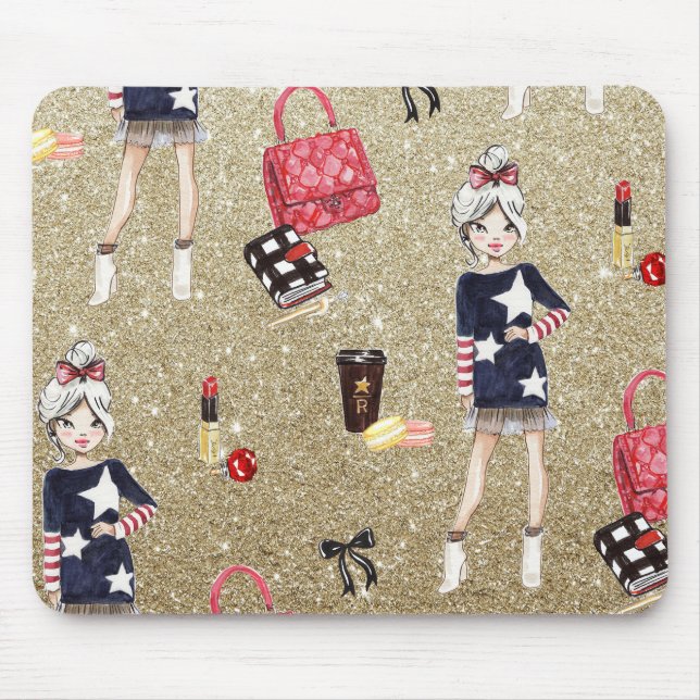 Mousepad Pasta do mouse dependente do planner (Frente)