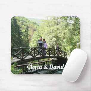 Mousepad Pasta do mouse do Casal de fotos