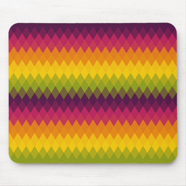 Mousepad Pasta do mouse em cascata de Prism vívida (Frente)