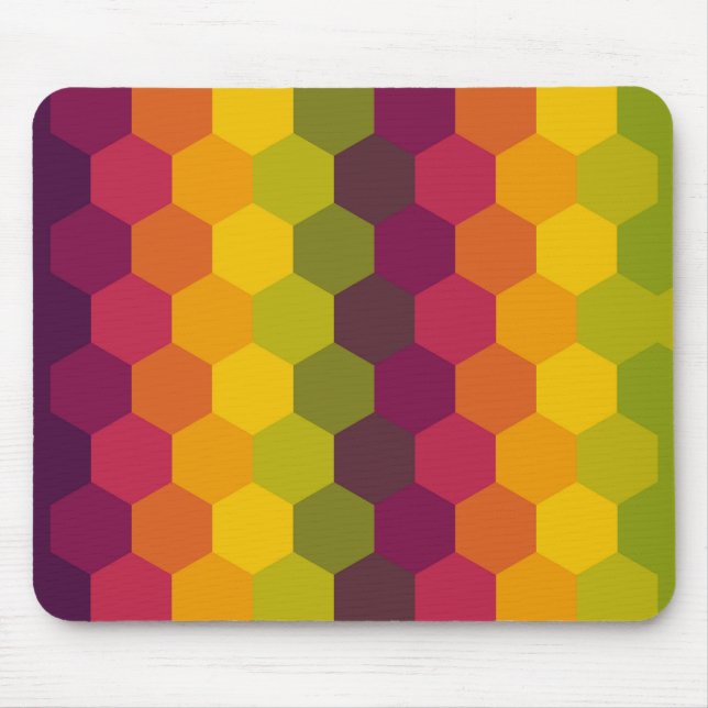 Mousepad Pasta do mouse Hexa Sunset Fade (Frente)