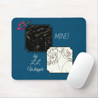 Mousepad Pasta do mouse 'MINE!' (com logotipo)