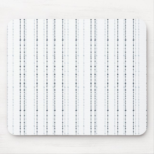 Mousepad Pasta do mouse ponto de cadeia azul (Frente)