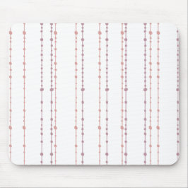 Mousepad Pasta do mouse ponto de String rosa