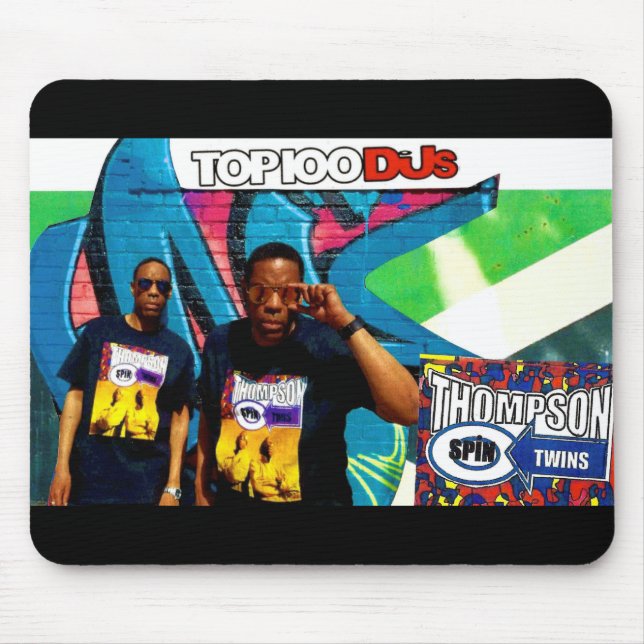 Mousepad Pasta do mouse THOMPSON SPIN TIWNS (Frente)