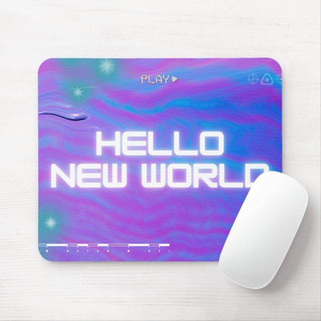 Mousepad Pasta do rato Cyber punk (Com mouse)