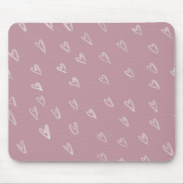 Mousepad Pasta do rato do Coração