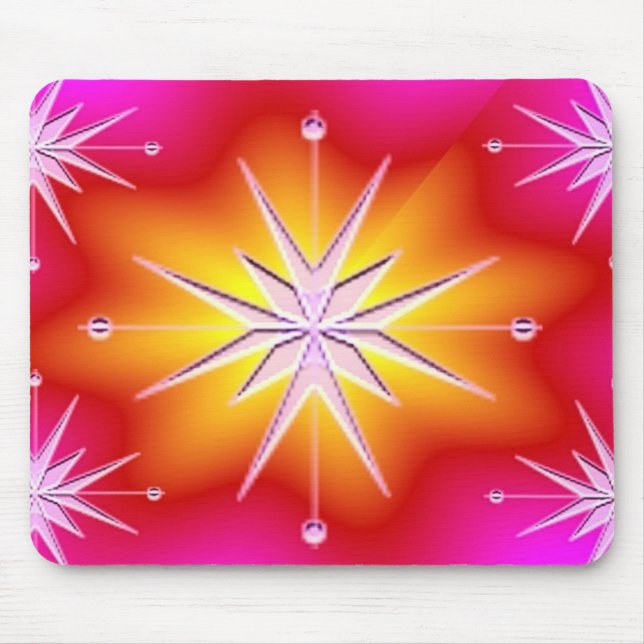 Mousepad Pasta Leve de Estrelas (Frente)