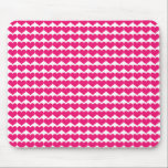 Mousepad Pasta-Mão-de-Mão Rosa-branca<br><div class="desc">Corações Simples e Doces Padrões Mousepad com um padrão repetitivo de pequenos corações rosa. Pode ser acrescentado texto a esta design para lhe dar um toque pessoal.</div>