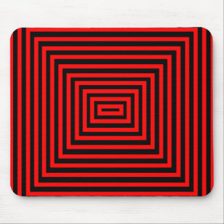 Mousepad Pasta vermelha e preta do rato