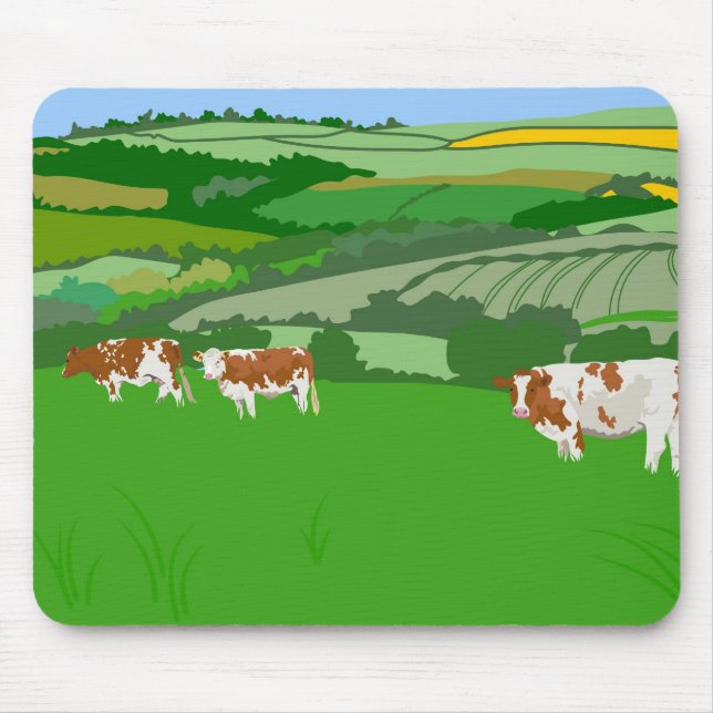 Mousepad Pastando vacas (Frente)