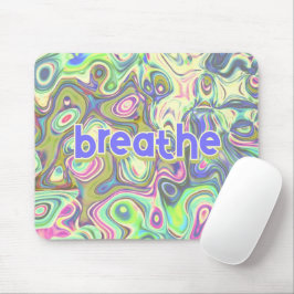 Mousepad Pastel Multicolor Abstrato Amoba Art