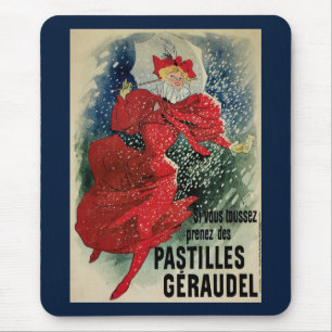 Mousepad Pastilhas Antigas Geraudel Art Nouveau