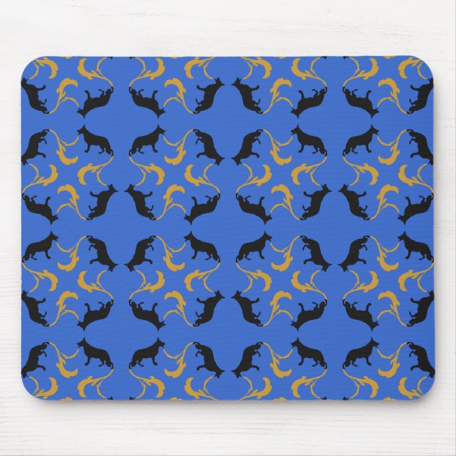 Mousepad Pastor alemão (Frente)