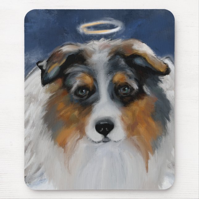 Mousepad Pastor australiano (Frente)