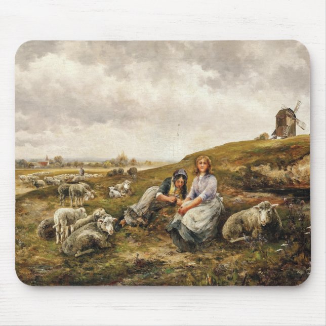 Mousepad Pastores antes das Portas da Cidade (Frente)