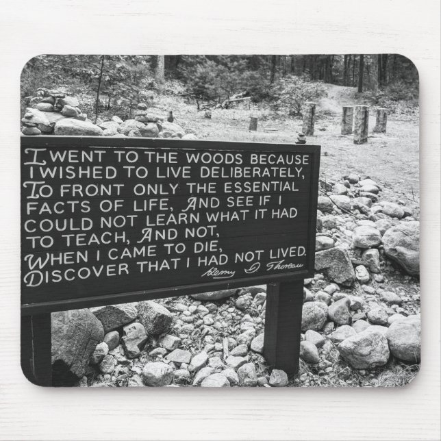Mousepad Pata de rato Walden Pond (Frente)
