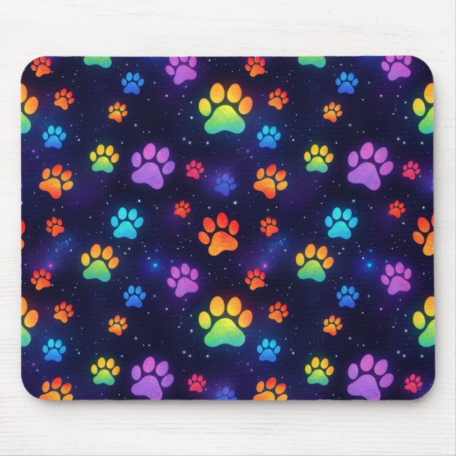 Mousepad Patas Arco-Íris (Frente)