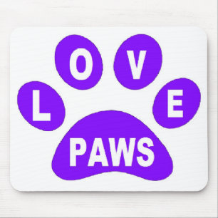 Mousepad Patas de Amor de Pata Roxo