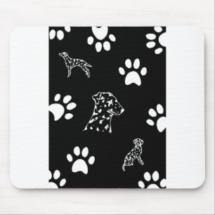 Mousepad Patas de cachorrinhos dálmicos