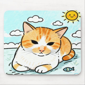 Mousepad Patas & Lago pela Manhã